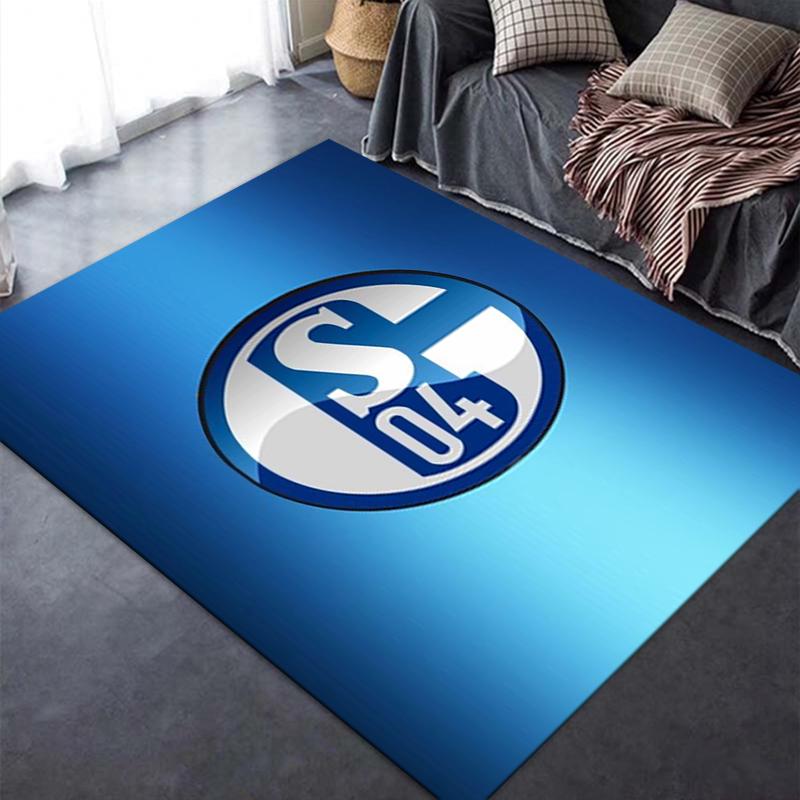 2025 New FC Schalke 04 Carpet Rug for Living Room Bedroom Home Sofa Decoration,Kids play Non-slip Floor Mat50