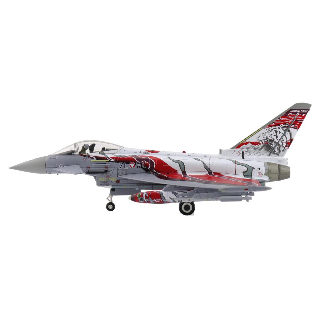 HOBBY MASTER Eurofighter Typhoon Austrian Air Force NATO Tiger Meet 2023 Finished Product HA6628 1/72