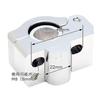 nakira 21mm Up Motorcycle Handlebar Bar Rise Adapter Bar Riser Post PCX CB250F nkr1052 22.2mm 28.6mm MT-25 (Silver)