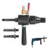 Electric Drill Turn Water Drill Tool Electric Drill Twist Water Drill Tool Electric Hammer Adapter for Home Repair Decoration