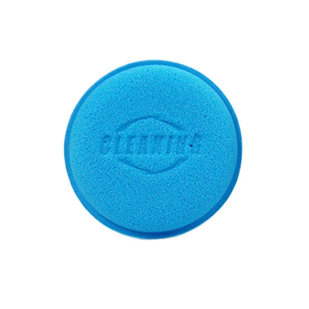 High-density Round Crimping Sponge Wipe Block Cleaning Cotton For Car Wash Polishing Beauty Supplies Auto Detailing Accessories