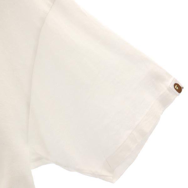 A Bathing Ape Made In Japan Print Short Sleeve T-shirt L White Men's Used