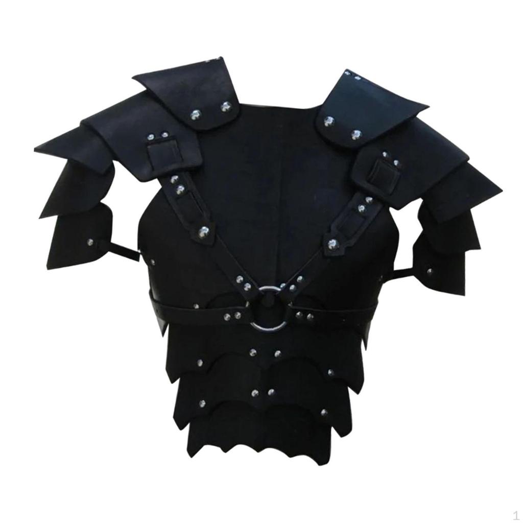 Medieval Chest Armor Fancy Dress Samurai for Role Play Pirate Party