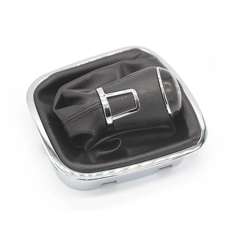 

Новый высококачественный чехол для Volkswagen VW Polo 6C 2015 2016 2017 2018 5 6 скоростной рычаг переключения передач, пылезащитный чехол для багажника, кожаный костюм, часть