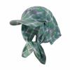 Retro Plaid Tied Head Cap Breathable Strap Headscarf Hat Sunshade Baseball Caps  Travel Vacation