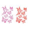 2PCS Fashion DIY Craft Tools Decorative Stamps Album Scrapbooking Paper Cards Butterfly Stencils