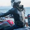 Motorcykel Halskydd Stötdämpande Skyddande Motorcykel Nackstöd Dragkedja Skyddande Utrustningsdyna 3D Halsryggsskydd