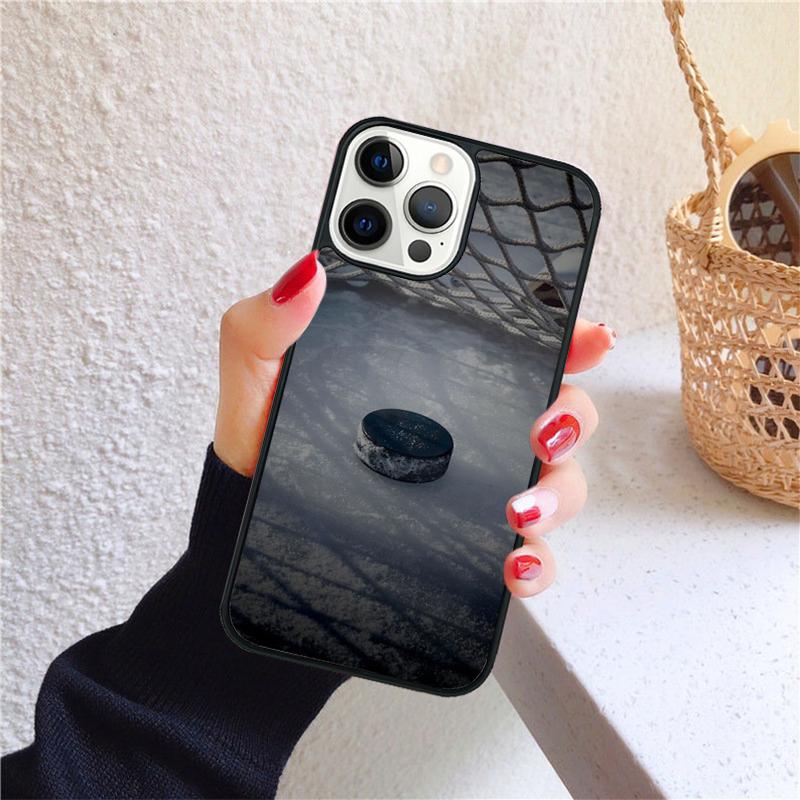 Coque Sport Ice Hockey Phone Case for iPhone 17 Air 16 Coque 15 14 12 13 PLUS 11 PRO MAX Back Cover Fundas Shell