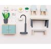 Le Toy Van Dollhouse Furniture Set Daisylane Dining Room