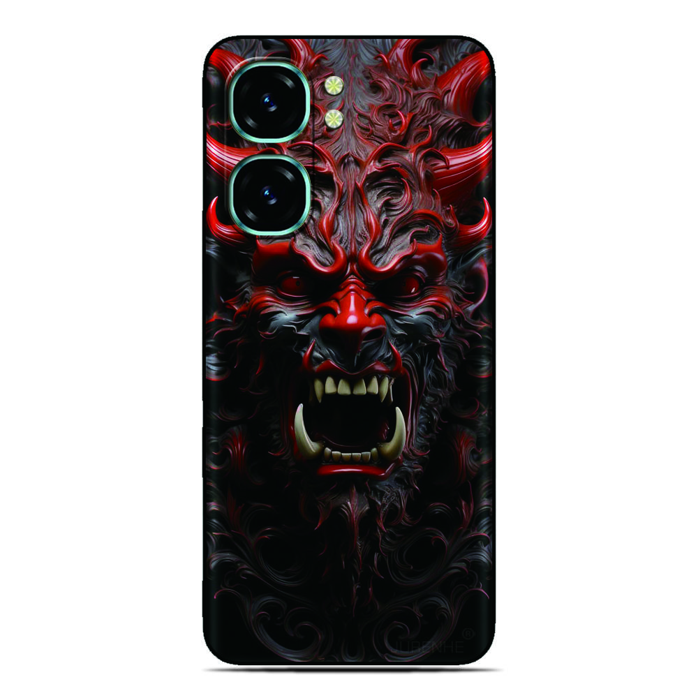 Samurai Mask Phone Case For Xiaomi Poco C85 C85x C40 M7 C71 Redmi 15C A7 A5 4G 11A 13C 12C Note 15 11 12 Pro 5G Back Cover