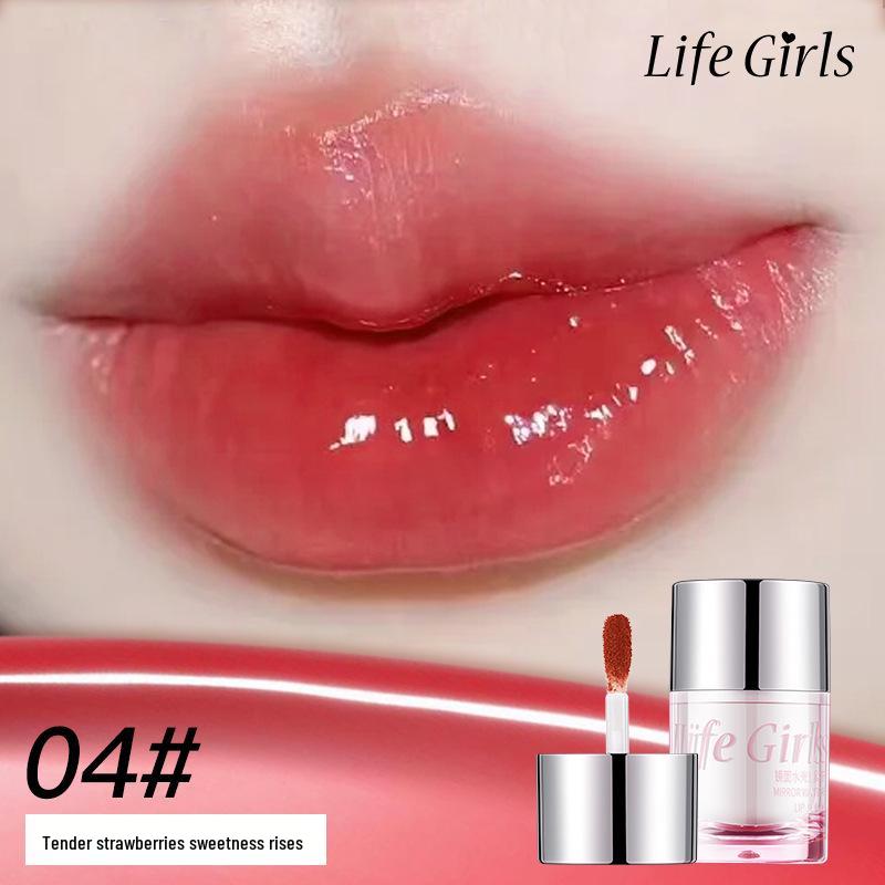 Lifegirls Mirror Light Moisturizing Lip Gloss - Plumping, Age-Defying, Long-Lasting Color for Spring/Summer.