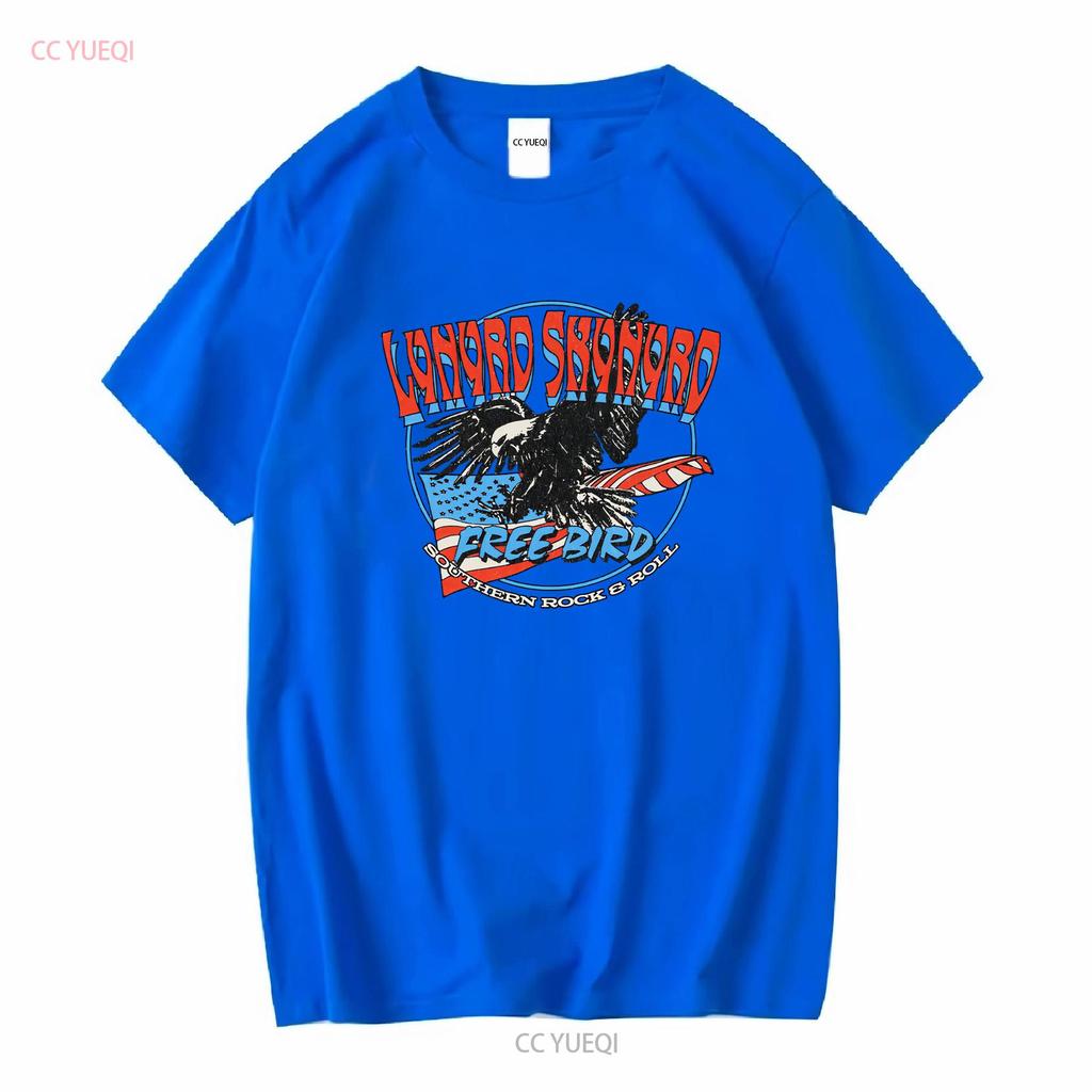 Lynyrds Cool Skynyrded T Shirt Men 100 Cotton Amazing Round Neck long or short sleeves vintage Washed Casual fashion Breathable