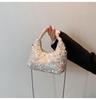 Women's Luxury Sequin Crossbody Handbag - Large Capacity, Elegant Design
