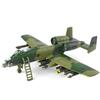 1/72 A-10 Thunderbolt II Fighter Toy Plane Aircraft Model Diecast Metal Airplane Miniature Unique Collection Gift for Children