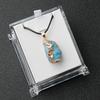 Women Necklace Natural Stone Irregular Pendant Charms For Elegant Women Love Romantic Gift Chains 45+5 Cm