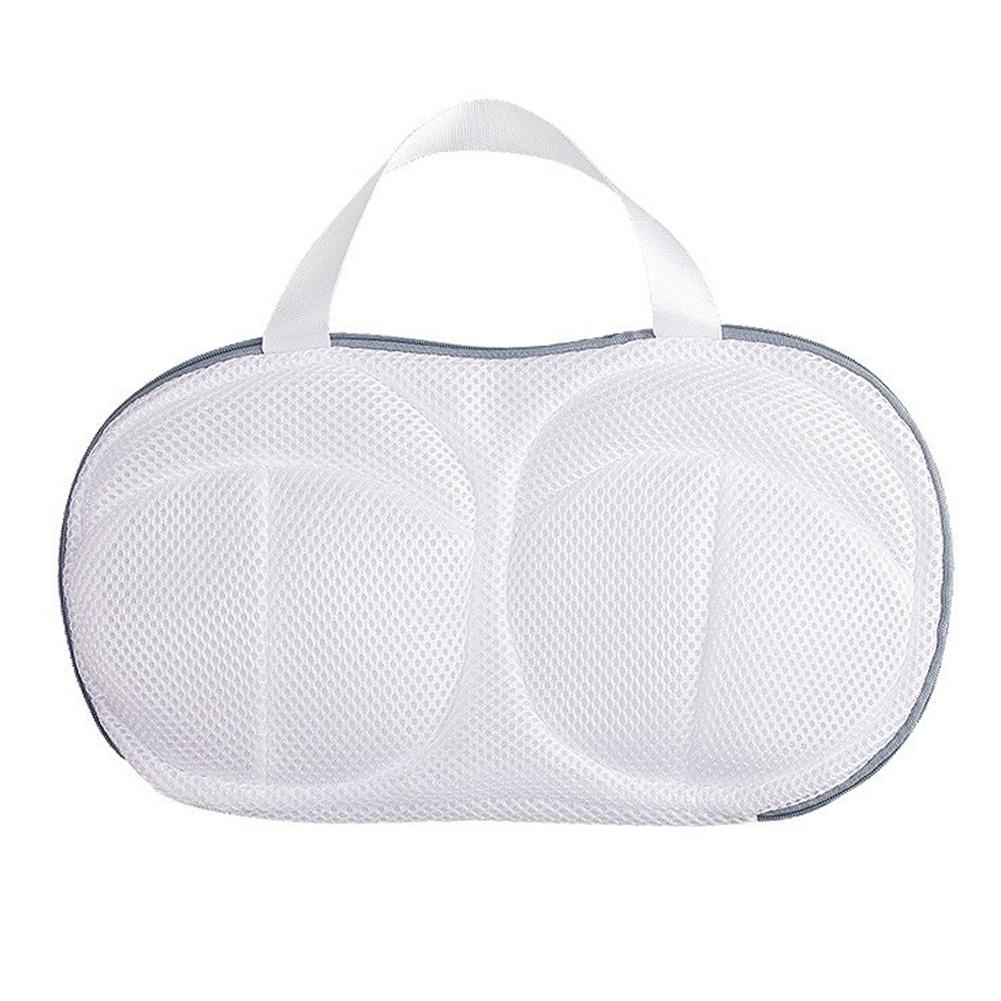 

Сетчатый мешок для стирки бюстгальтера, мешок для стирки, защитный чехол для нижнего белья, органайзер, салфетки для чистки, мешки для чистки 1Pack серый