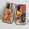 WW2 Sexy Pin Up Girl Vintege Phone Case For Xiaomi Redmi Note 12 Plus 12S 11 11T Pro 5G 11E 11S 4G 10 10S 9 9S 9T 8 8T 7 6 5 Cov