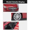 Welly 1/24 Mercedes Benz SLS AMG Alloy Sports Model Diecasts Metal Racing Car Vehicles Model Simulation Collection Kids Toy Gift