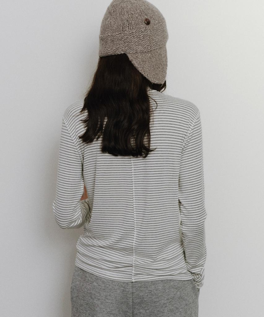 Yulago Stripe Polar T-Shirt