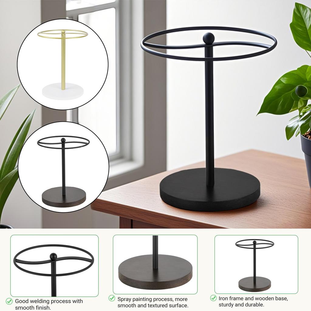 Sun Glasses Organizers Display Stand Gold/Black Eyeglass Organizers Stylish Eyewear Display Holder For Any Setting