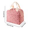 1Pieces Corduroy Lunch Bag Thermal Insulation Lunch Box Storage Handbag Multifunctional Kids School Cooler Bag Outdoor Tableware