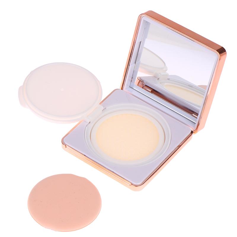 

Empty Air Cushion Puff Box Portable Foundation Diy With Mirror Powder Puff Bb Cream Cosmetic Case Container Beauty Makeup Tools