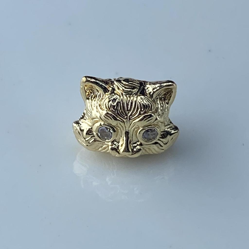 Color-Preserving Lucky Cat Spacer Beads for DIY Jewelry, Handmade Bracelets, Crystal Bead Strings, and Accessories