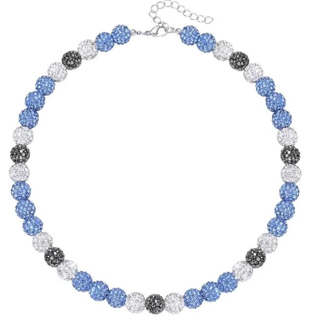 Men'S Colorful Diamond Ball Necklace Hip Hop Athletic Ball Fashion Athlete Star Jewelry