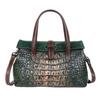 Women's Bag Genuine Leather Top Layer Cowhide Embossed Crocodile Pattern Retro One-shoulder Messenger Women's Bag