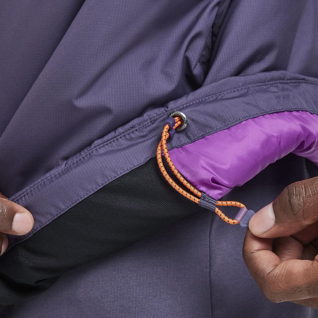 Nike Primaloft Therma-Fit Adv ACG Rope De Dope Solid Color Hooded Comfortable Jacket Men Jacket Deep-Raisin FV8690-573