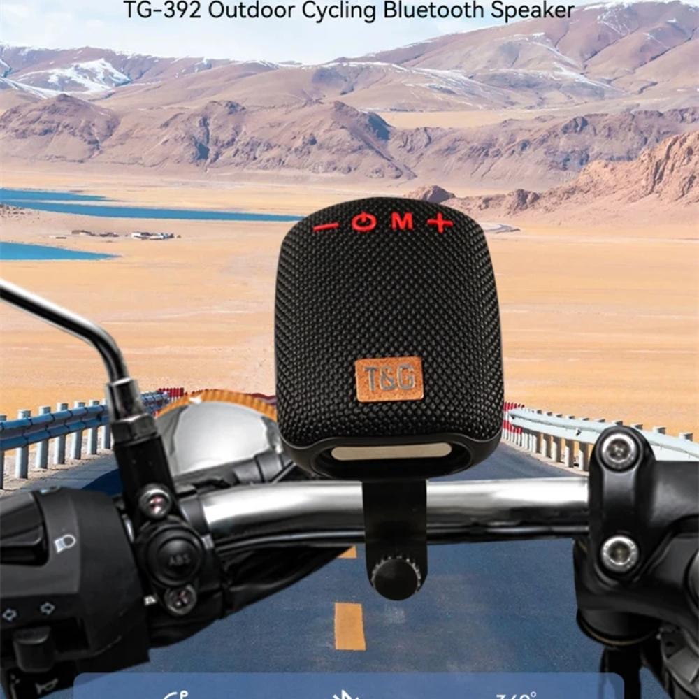 Outdoor Fahrrad Bluetooth Lautsprecher Tragbare Drahtlose Soundbox Wiederaufladbarer Lenkerlautsprecher Wasserdichter Bluetooth Lautsprecher