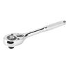 Quick Release Ratchet Wrench 45 Teeth Adjustable Chromed Sleeve Socket Spanner Square Head Professional Hand Tools1 2in