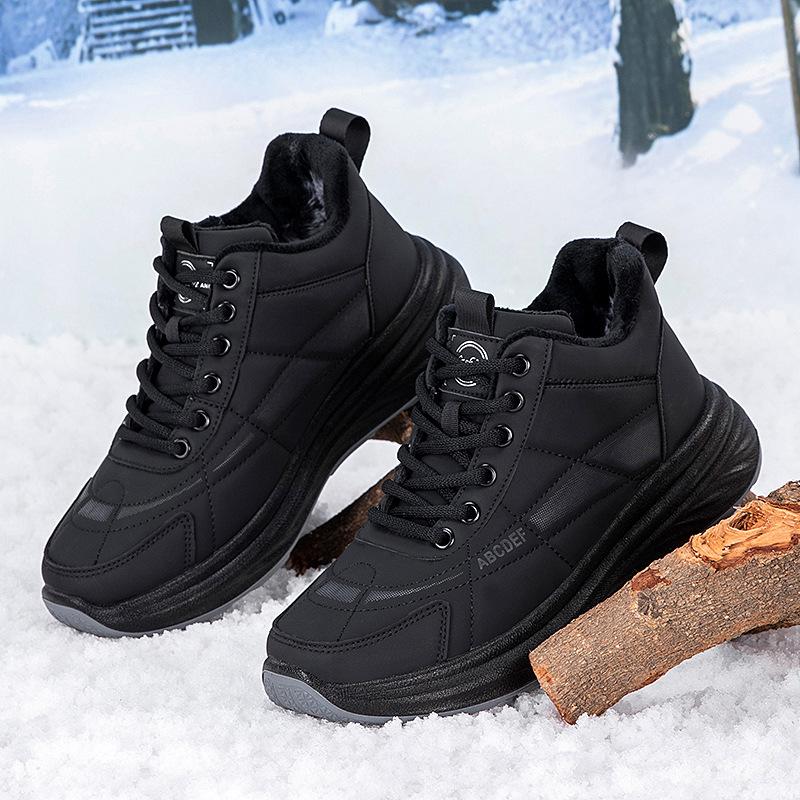 Winter Snow Day Outdoor New Casual Comfortable Walking Shoes Piled Thickened Warm Light