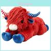Highland Cow Plush Toy With Super Soft Short Pile For Kids And Adults