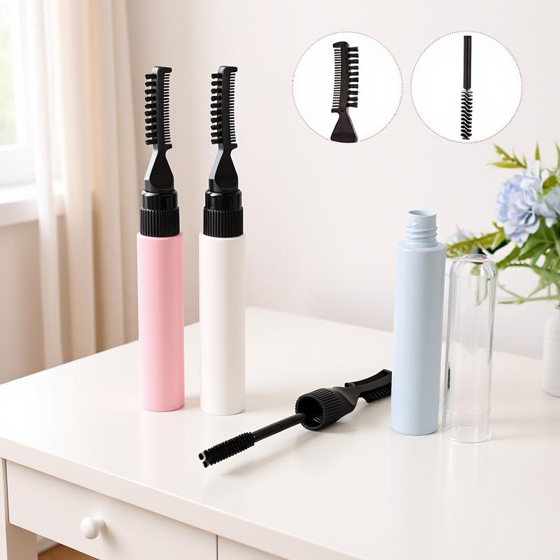 10ml Puste opakowanie na tusz do rzęs z podwójną końcówką DIY Wielokrotnego napełniania buteleczka na żel do brwi Kosmetyki do wydłużania rzęs Pojemniki Opakowania