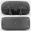GUCCI GG Pattern Boston Bag Handbag Nylon Leather Interior Pocket Black A4 Size Men's 012 0383