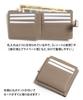 Belt Design Clasp Wallet for Stylish and Large Ivory F [JOKnet] Mail-order Bi-color Bi-fold Women, Cute, Capacity,