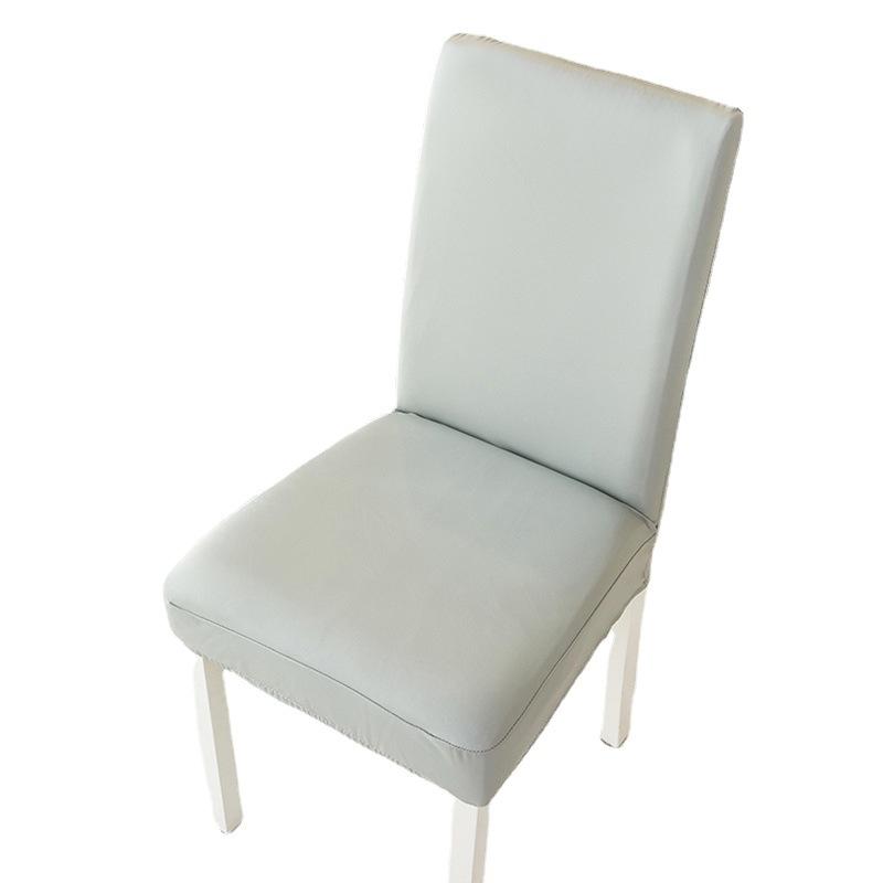 Technology Leather Waterproof and Oil-proof Chair Cover for Dining Table Seat Cover for Home Living Room Chair Cover