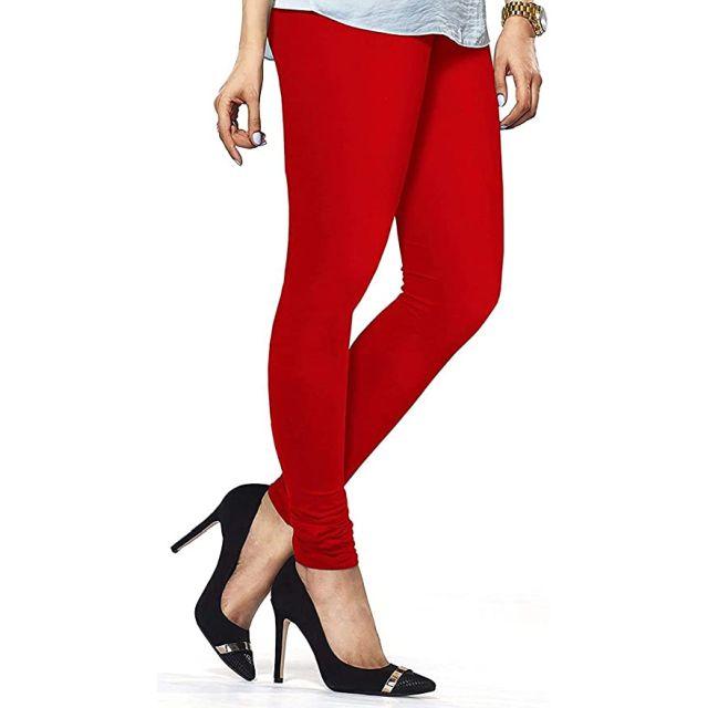 LUX LYRA Indian Churidar Leggings for Women Cotton Chudidars Extra Long Leggings