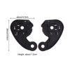Základna hledí helmy Náhradní pro helmu Hjc Hj-20M Základna helmy pro Is-17Fg-17 Fg-St Rpha 11 C70 Capacete De Moto Motociclista