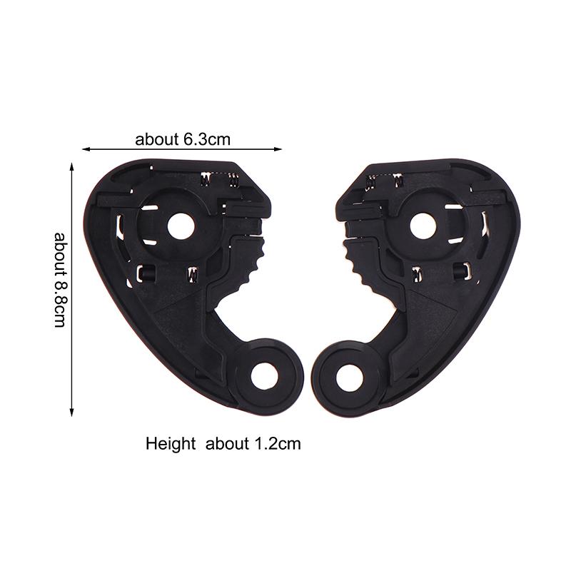 Základna hledí helmy Náhradní pro helmu Hjc Hj-20M Základna helmy pro Is-17Fg-17 Fg-St Rpha 11 C70 Capacete De Moto Motociclista