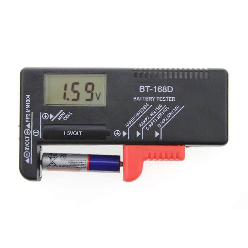 BT-168 PRO Digital Lithium Battery Capacity Tester Checkered load analyzer Display Check AAA AA Button Cell Universal test