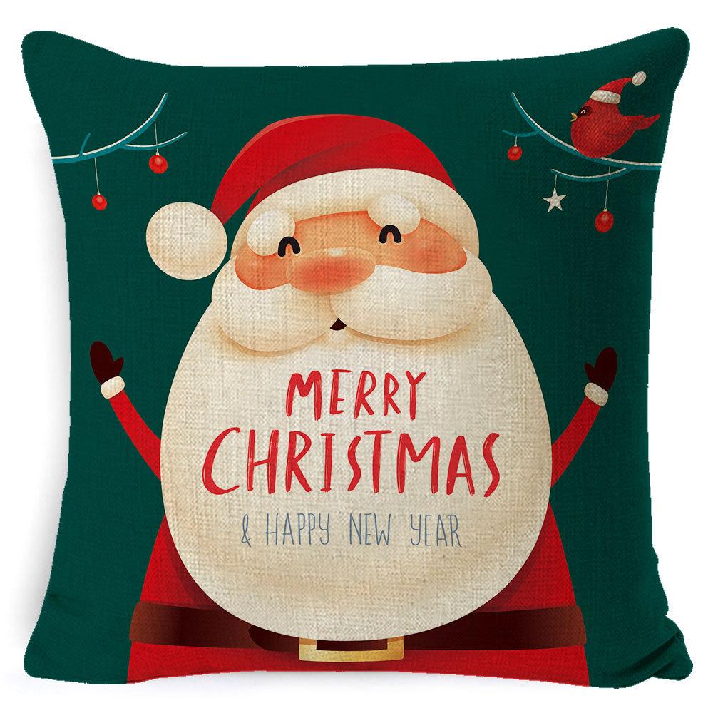 Pillowcase Christmas Pillowcase Light Luxury Pillowcase Ins Style Car Neck Cushion Office Lumbar Support