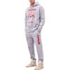 Coach Floral Print Hooded Long Sleeve Sweatshirt Unisex sweatshirt Gray CP881-GRM