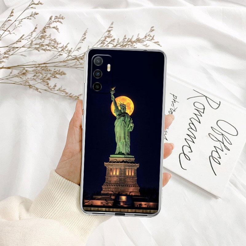 IK66 Statue of Liberty Phone Case for Motorola Moto G10 G20 G30 G31 G32 G34 G35 G41 G42 G50 G51 G52 G55 G60 G60S G62 G71 G72 G75