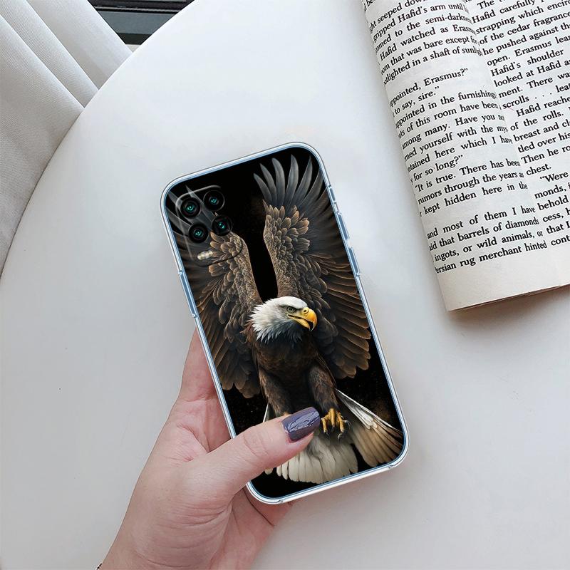 BH28 Hawk Eagle Phone Case for Motorola Moto E13 E15 E20 E22 E22I E22S E30 E32 E40 E7 E7I G Plus Power Play Stylus G22 G14