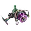 Lure Spinning Reel Metal Spinning Fishing Wheel Gapless 5.0:1 Speed Ratio Fishing Reel for Freshwater Saltwater SK2000