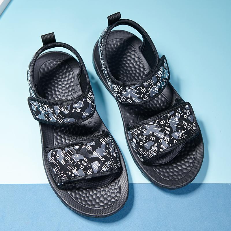 

Men s Sandals Summer Fashion Hot Selling Anti Slip Walking Shoes Soft Soled Lightweight Breathable Outdoor Beach Shoes Men 39 синий