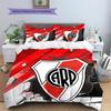 River Plate Pattern Bedding Home Decoration Birthday Gift (1 * duvet cover + 2 * pillowcase, without core)