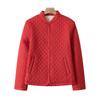 Women's Solid Color Button Long-sleeved Cardigan Jacket Round Neck Casual Fashion Top